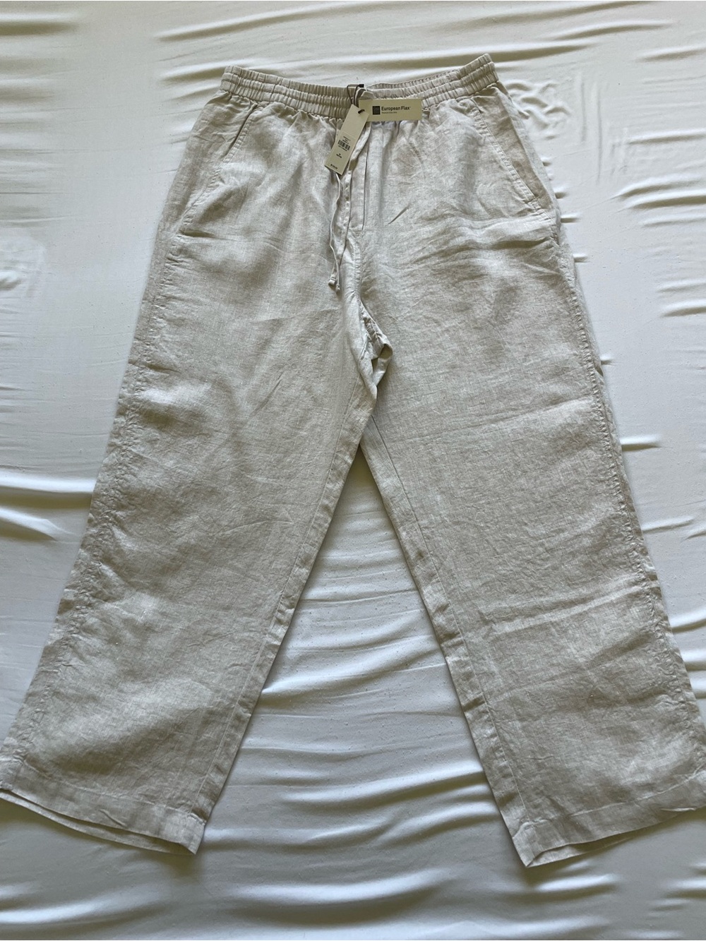 Banana Republic Casual Linen Drawstring Pants